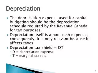 depreciation