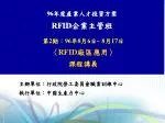 主辦單位：行政院勞工委員會職業訓練中心 執行單位：中國生產力中心 - slide 1