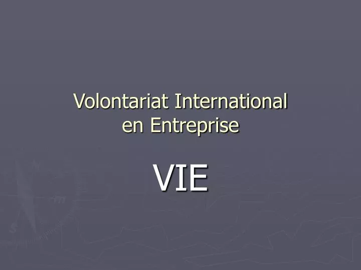 volontariat international en entreprise