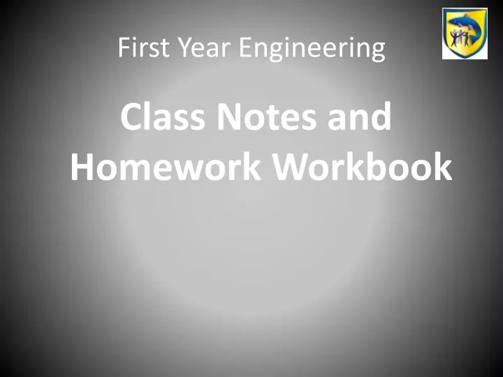 first year engineering