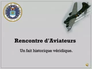 rencontre d aviateurs