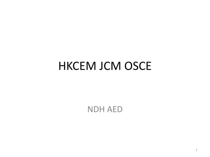 hkcem jcm osce