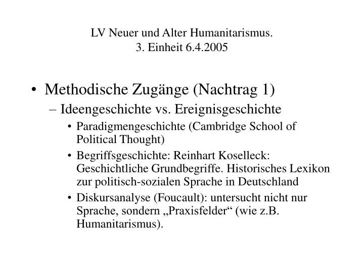 lv neuer und alter humanitarismus 3 einheit 6 4 2005