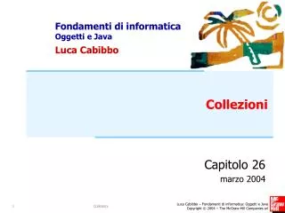 collezioni