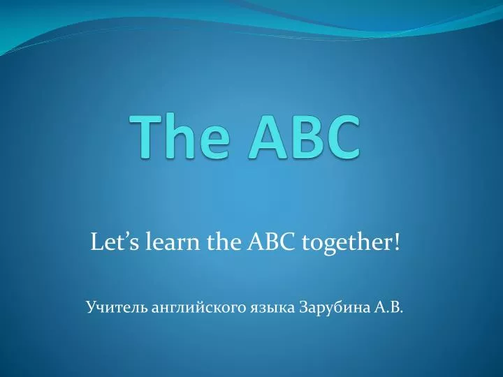 the abc