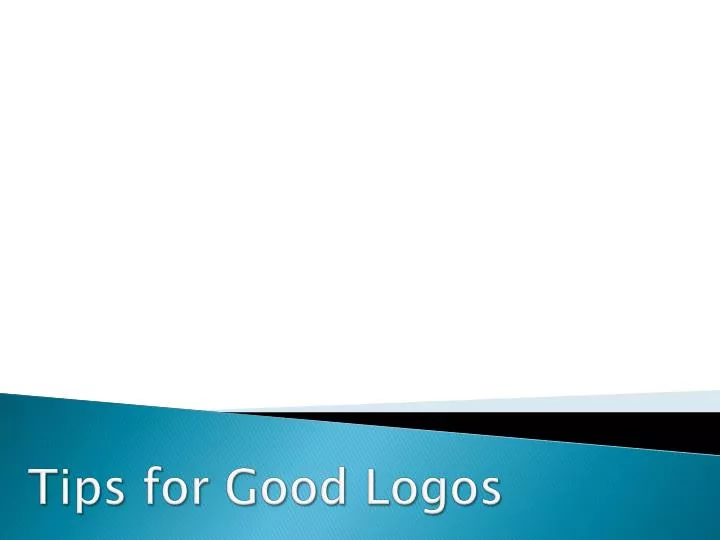 tips for good logos