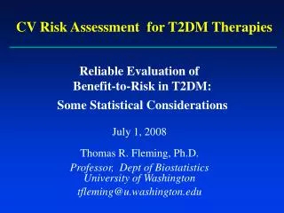 Reliable Evaluation of Benefit-to-Risk in T2DM: