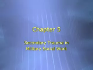 Chapter 5