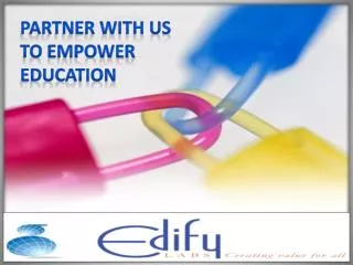 Partner with us to Empower Education