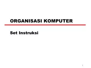 organisasi komputer