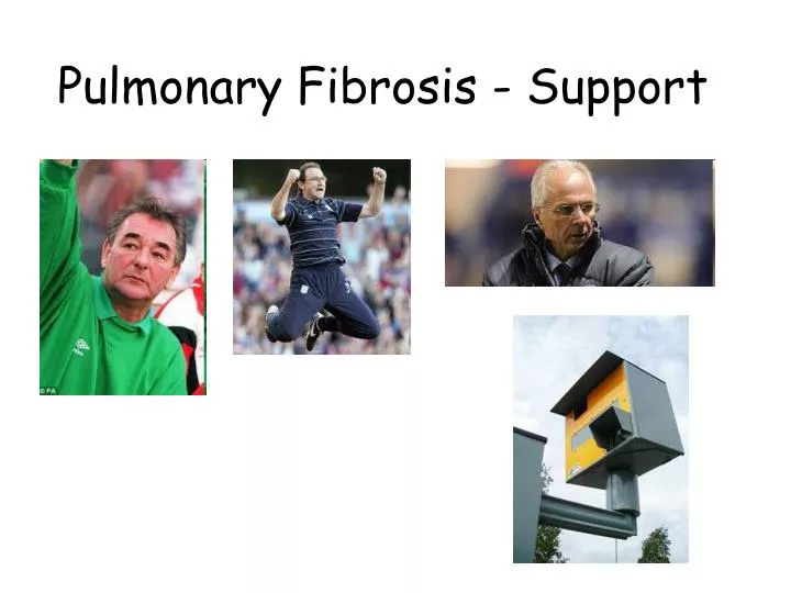 pulmonary fibrosis support