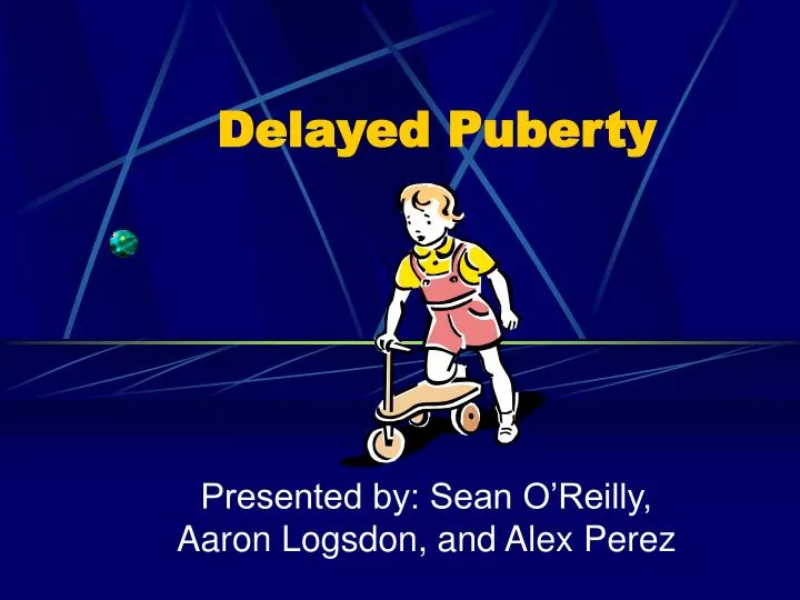 delayed puberty