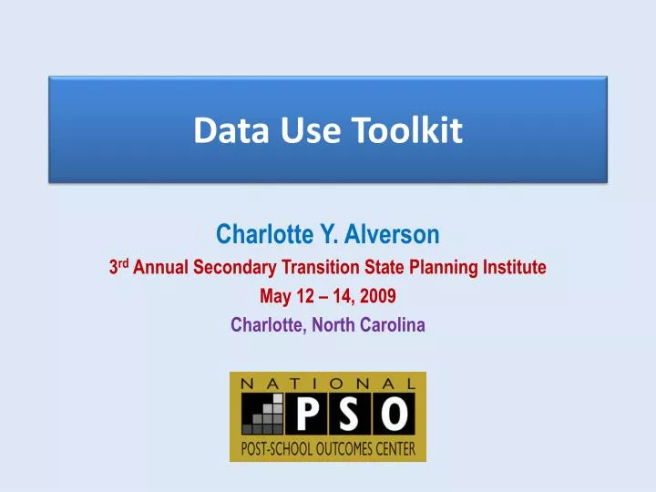 data use toolkit