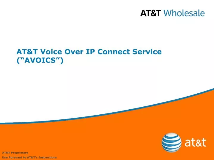 at t voice over ip connect service avoics