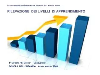 rilevazione dei livelli di apprendimento
