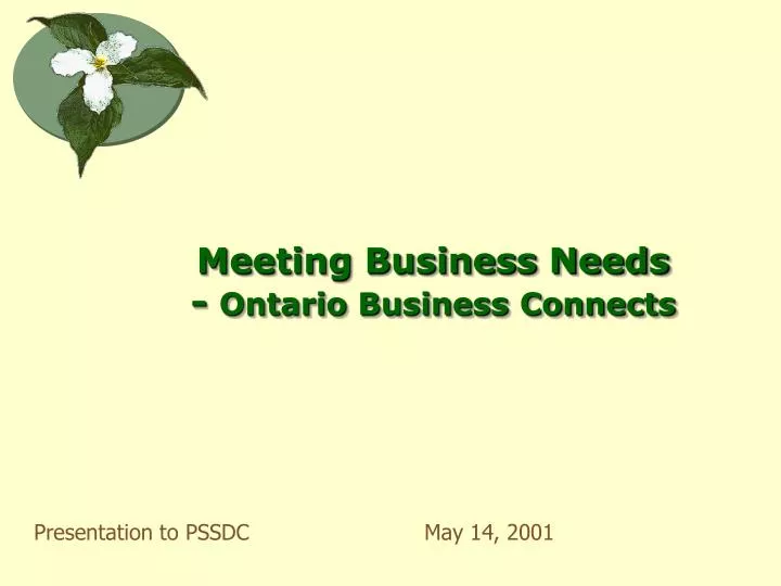 meeting business needs ontario business connects