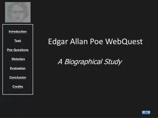 Edgar Allan Poe WebQuest