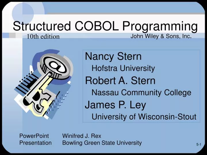 structured cobol programming