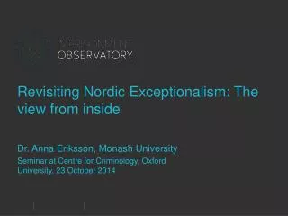 Revisiting Nordic Exceptionalism: The view from inside