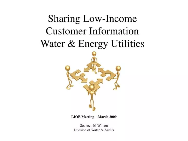 sharing low income customer information water energy utilities