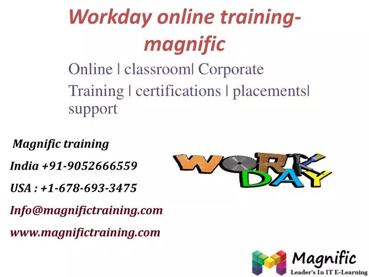 workday online training magnific