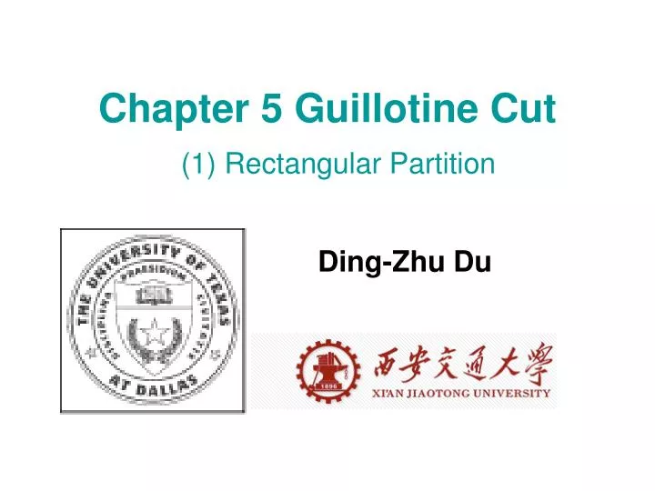 chapter 5 guillotine cut