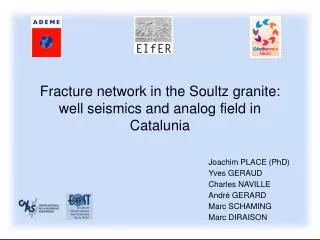 Fracture network in the Soultz granite: well seismics and analog field in Catalunia