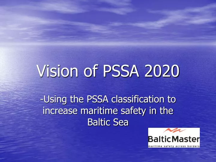 vision of pssa 2020