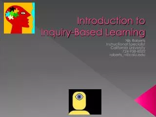 Introduction to Inquiry-Based Learning
