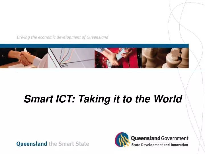 smart ict taking it to the world