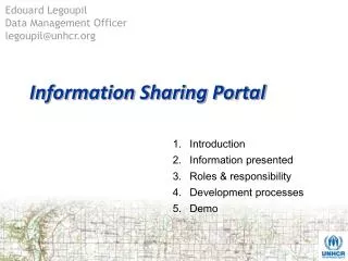 Information Sharing Portal
