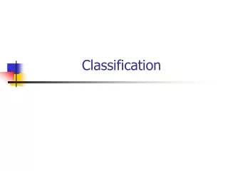 classification