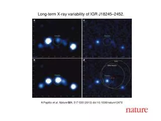 A Papitto et al. Nature 501 , 517-520 (2013) doi:10.1038/nature12470