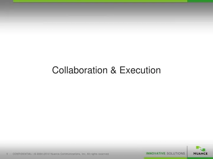 collaboration execution