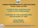 Enhancing Flood Forecasting with WMO Initiatives - slide 1