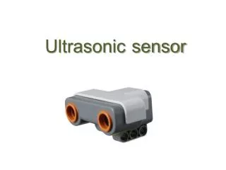 ultrasonic sensor
