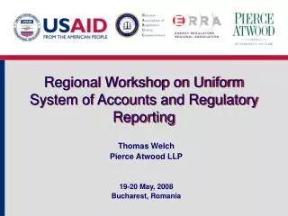 Regional Workshop on Uniform System of Accounts and Regulatory Reporting