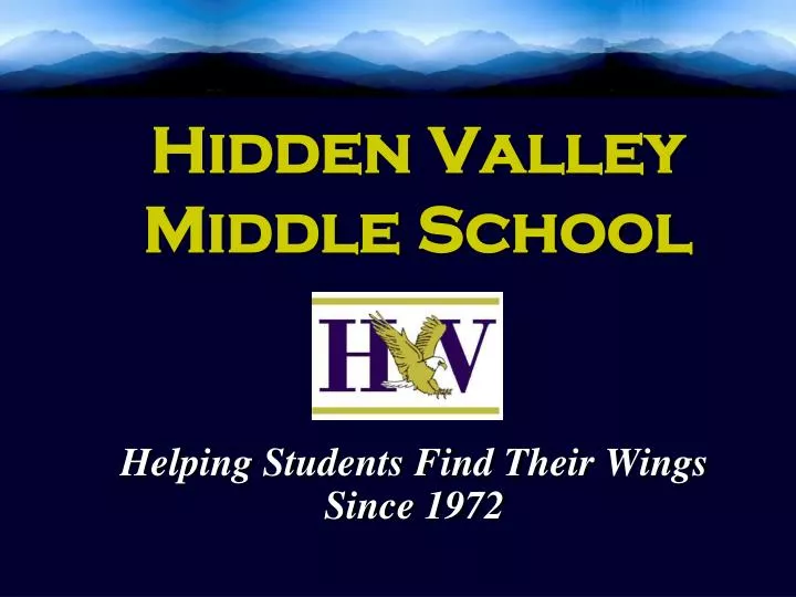 hidden valley middle school