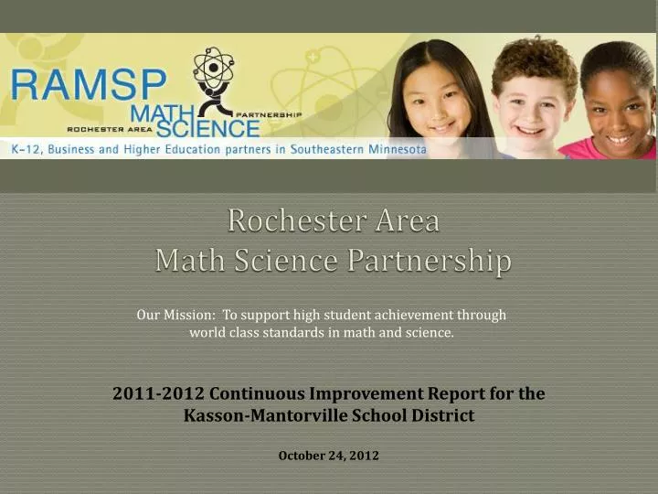 rochester area math science partnership
