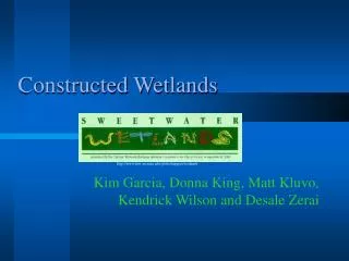 Constructed Wetlands