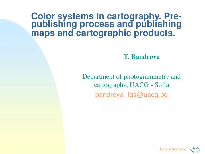 color systems in cartography pre publishing process and publishing maps and cartographic products