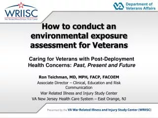 How to conduct an environmental exposure assessment for Veterans