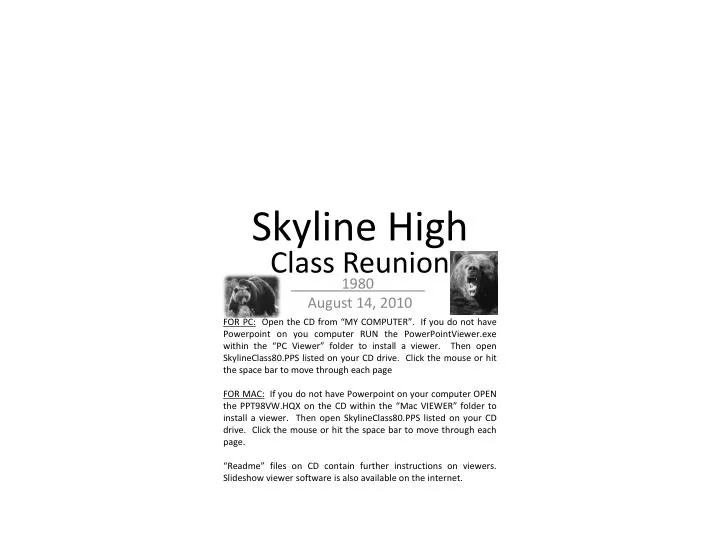 skyline high