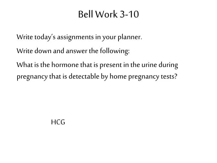 bell work 3 10