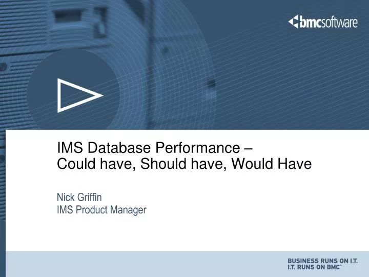 ims database performance could have should have would have