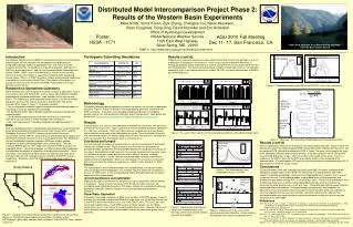 Distributed Model Intercomparison Project Phase 2: Results of the Western Basin Experiments