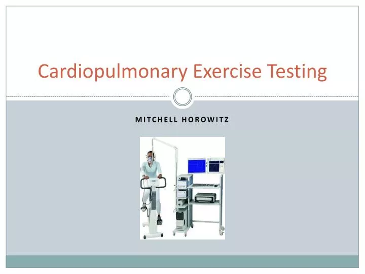 cardiopulmonary exercise testing
