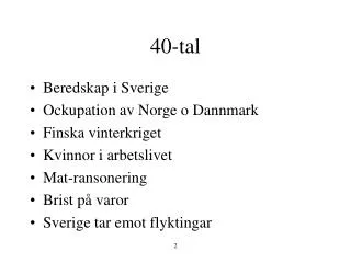 40 tal