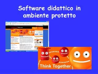 software didattico in ambiente protetto