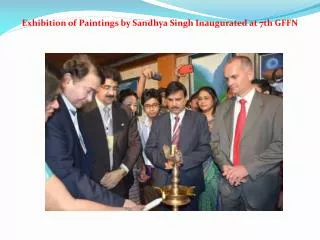 Exhibition of Paintings by Sandhya Singh Inaugurated at 7th